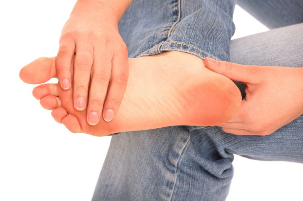 treating corns on bottom of feet
